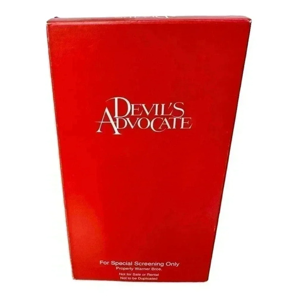 Devils Advocate VHS For Your Consideration RARE Screener EXCELLENT - Picture 1 of 5